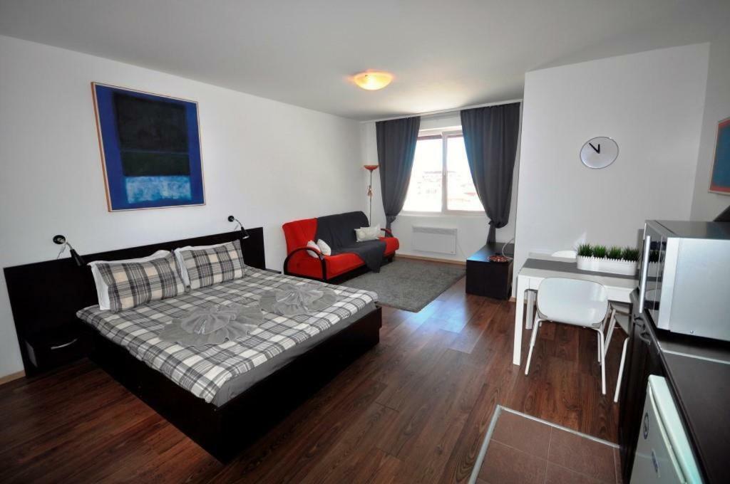 Apartman U Kompleksu Royal Towers 반스코 외부 사진